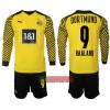 Oficiální Fotbalový Dres s Dlouhý Rukáv Borussia Dortmund Haaland 9 Domácí 2021-22 pro Děti